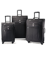 closeout american tourister pop 3 piece spinner luggage set