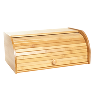 overstock bamboo bread box