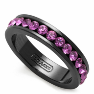 black purple diamond ring truckloads