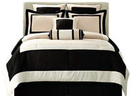 black white comforter closeouts