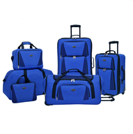 bulk blue multi luggage