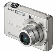 casio silver camera 