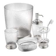 clearance clear bathroom accessories