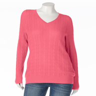 kohls sweater plus size 