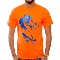 orange mens shirt 
