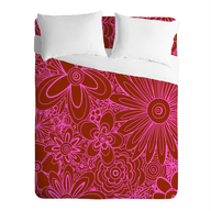 pink flowered comforter  pink flowered comforter