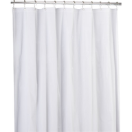 liquidation shower curtain white