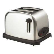 closeout silver toaster
