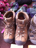 used work boots ssample lots