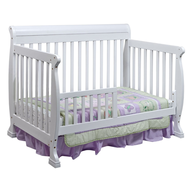 white baby crib pallets