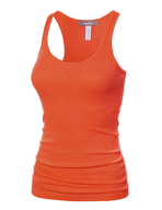 bulk womens orange tank