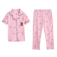 womens pink pajama set womens pink pajama set