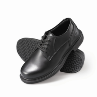 overstock work black shoes